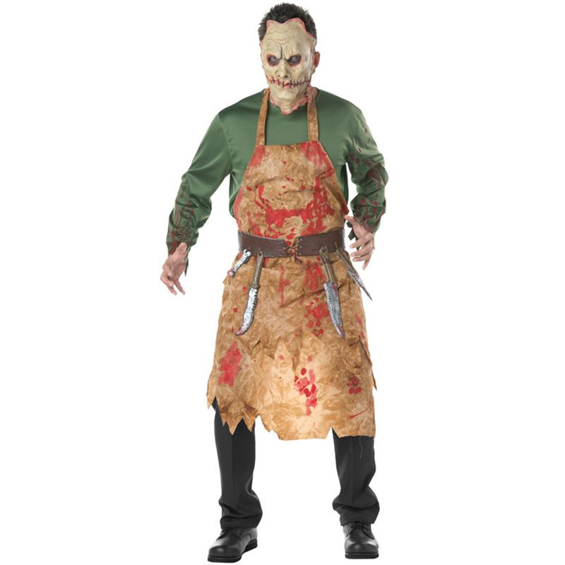 new 2017 halloween bloody butcher europe and the united states cook cos clothing men of blood zombies serve halloween themed clothing group themes for - 2017 Halloween Themes new 2017 halloween bloody butcher europe and the united states cook cos clothing men of blood zombies serve halloween themed clothing group themes for - 2017 Halloween Themes