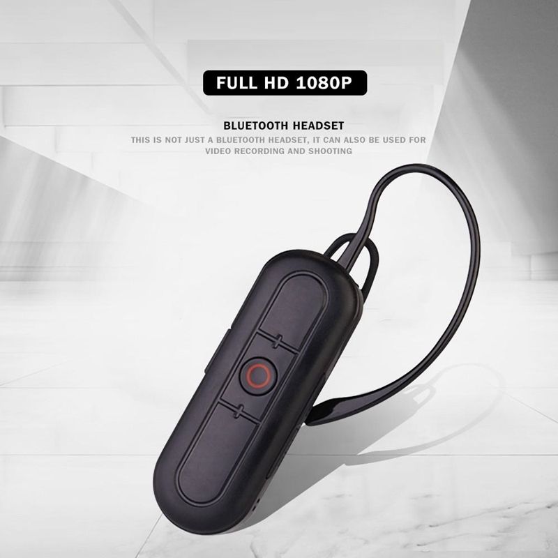 2019 HD 1080P Bluetooth Earphone Pinhole Camera Wireless Bluetooth