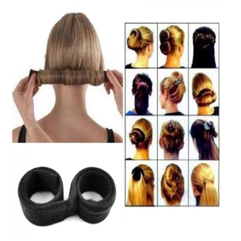 Acheter Cheveux Des Femmes Donut Style Bun Maker Francais Twist