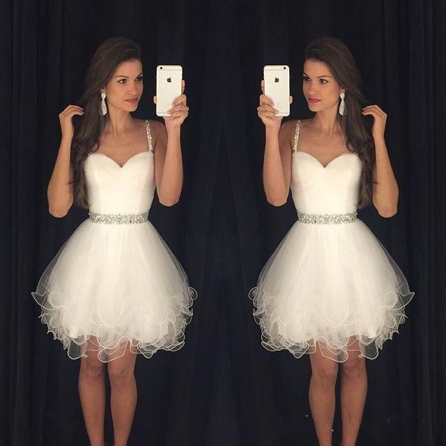 Cheap white homecoming dresses Clearance