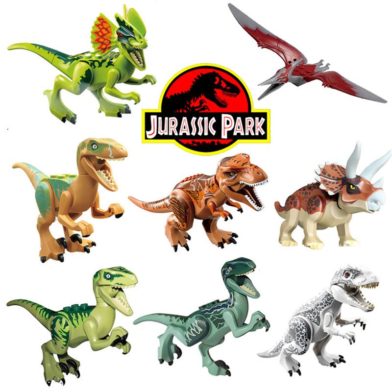 jurassic world building blocks