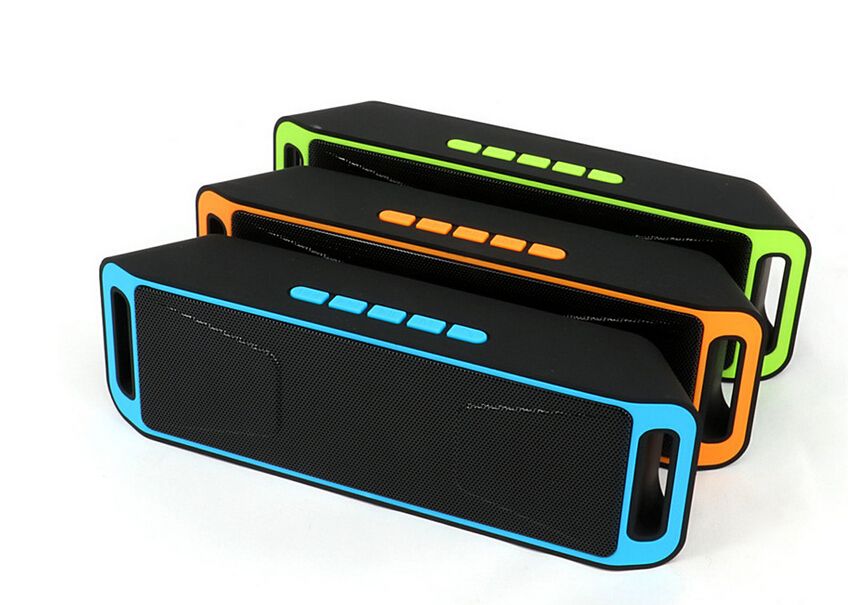 Мини-динамик Bluetooth Music Box A2DP (SC 208) колонка портативная