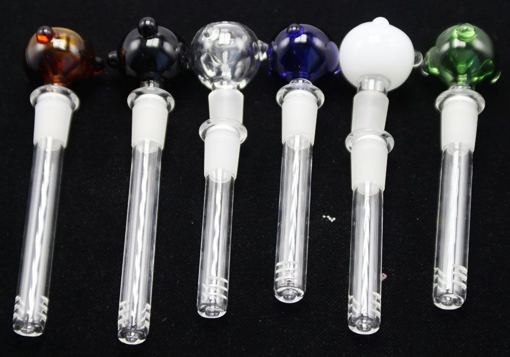 2018 New Glass Water Pipe Bowls For Glass Bongs 14.4mm Colorful Glass