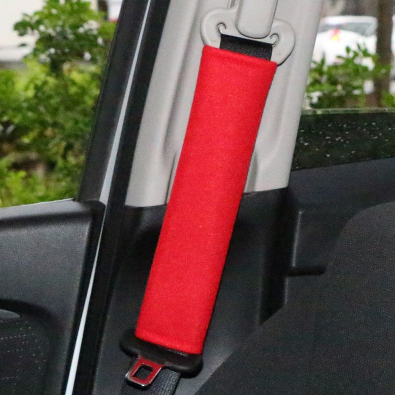 2020 Comfortable Car Seat Belt Pad Soft Cotton Seat Belt Shoulder Pad Car Protective Belt Cover