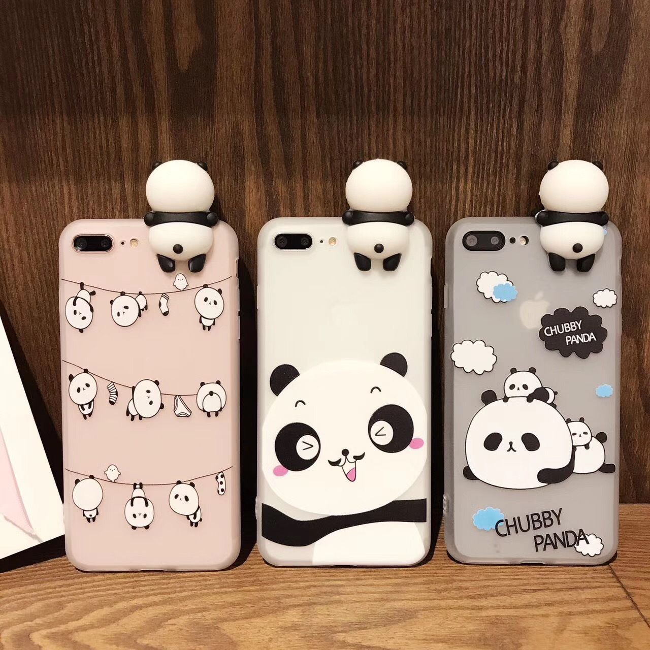 Phone Cases for 6 7 Plus Cartoon Panda Cellphone Cover Fashion Mobile Accessories Christmas Gift Mix Style Phone Cases line with $2 69 Piece on