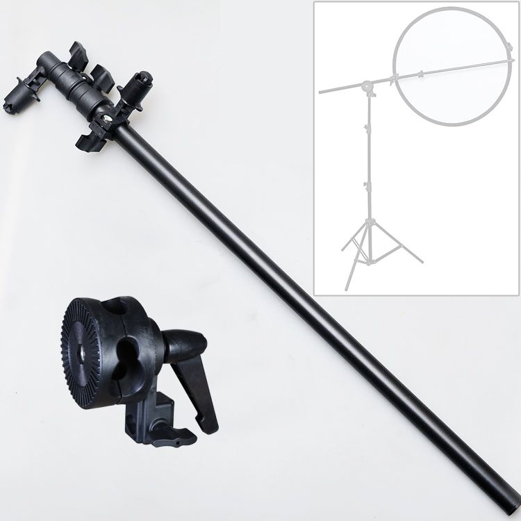 2019 Photography Equipment Light Stand Booms Reflector Bracket Arm For