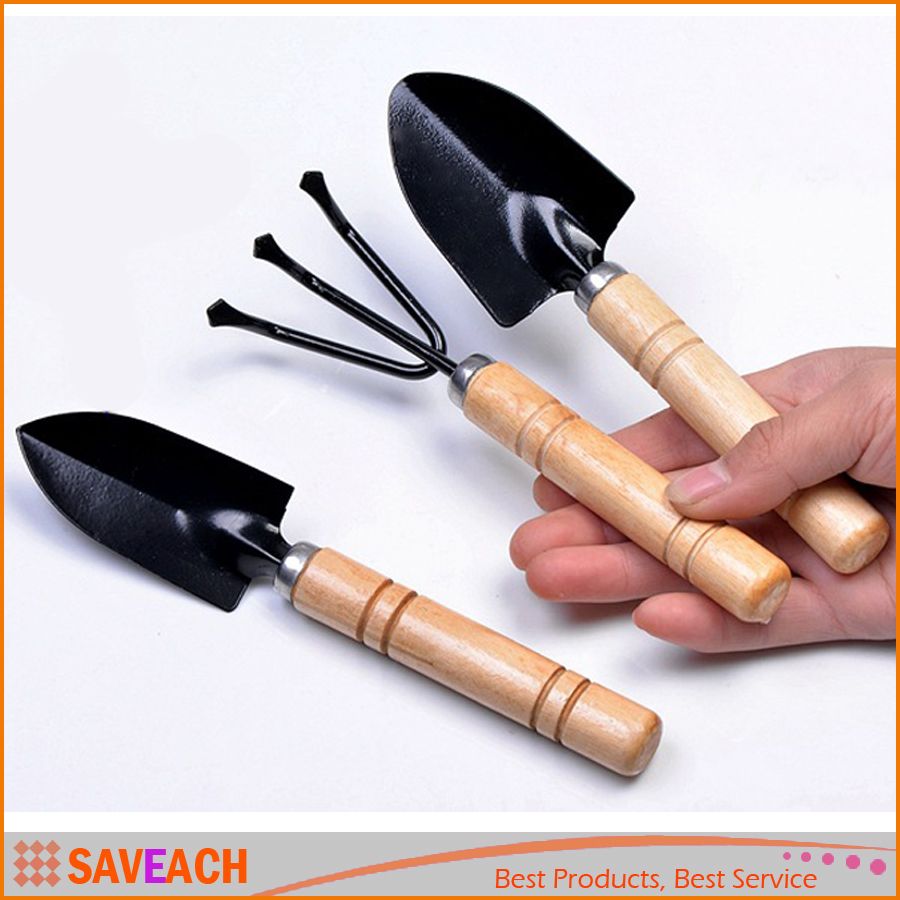 2019 Mini Sharp Shovel Rake Wooden Handle Iron Head Plant Tool Set 2019 Mini Sharp Shovel Rake Wooden Handle Iron Head Plant Tool Set Reinforced Gardening Round Garden Tools From Saveach 3 83 Dhgate Com
