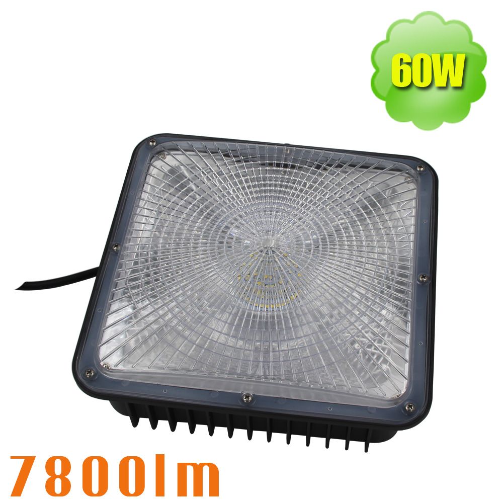 60w led canopy lowbay ceiling light fixture replace 250w metal