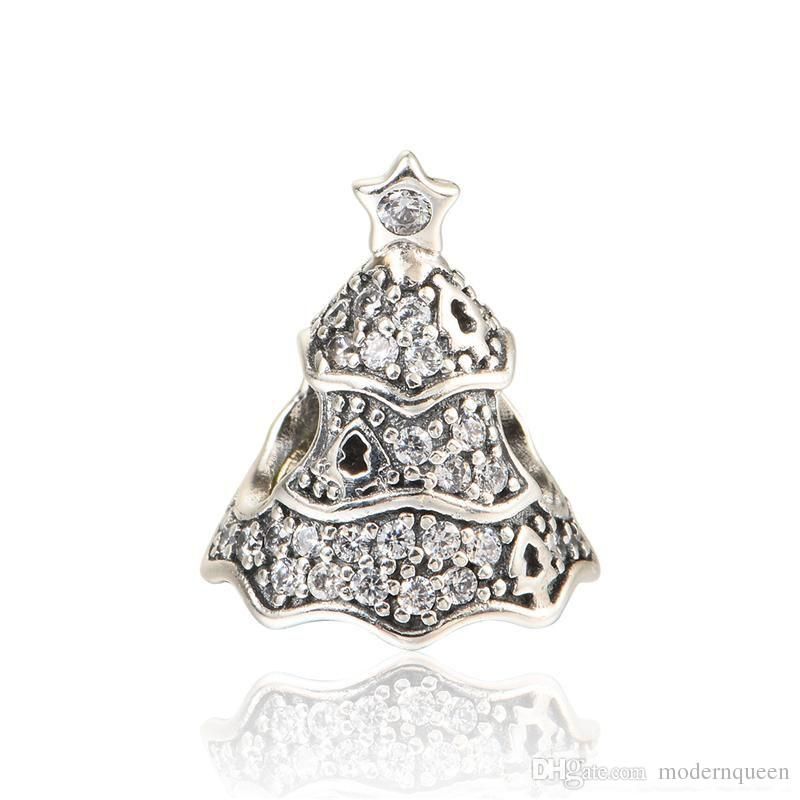Christmas Tree Charms Beads Original S925 Sterling Silver Fits For Christmas Tree Charms Beads Original S925 Sterling Silver Fits for Pandora Style Bracelets AleCH659H9 Pandora Christmas Bead Pandora Christmas Tree Pandora ... - Christmas Tree Charms Beads Original S925 Sterling Silver Fits For