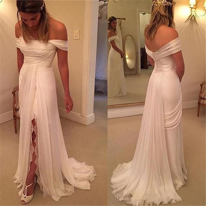 silk wedding dresses 2018