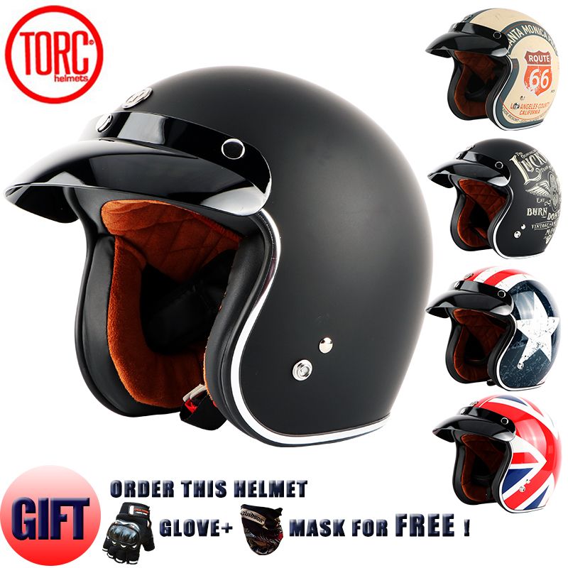 Acheter Gros Torc Vintage Casque Moto Moto Moto Cross Casque