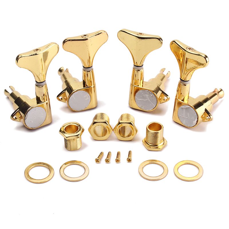2018 2R2L Gold Machine Heads Tuning Pegs High Quality Guitar Bass Tuning Pegs Keys Sealed Guitar