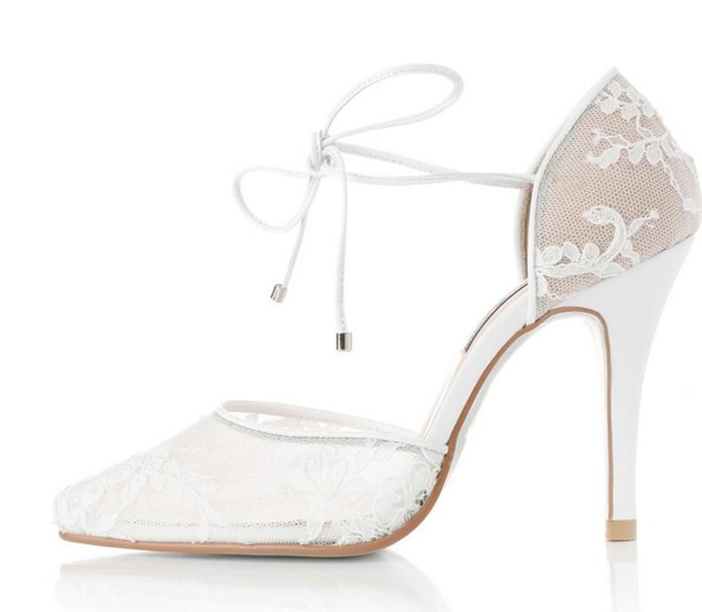 simple wedding heels