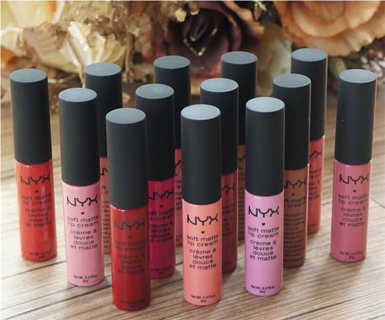 Nyx Rouge à Lèvres Mat Lèvres Crème à Lèvres Nyx Maquillage De Charme Longue Quotidienne Parti Parti Marque Glossy Maquillage Rouge à Lèvres Brillant