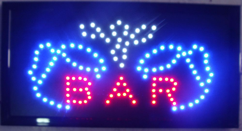 2016 Heisser Verkauf 10 19 Bar Zeichen Semi Outdoor Ultra Helle Led Bier Pub Sch!   ilder Led Billboards Grosshandel - 