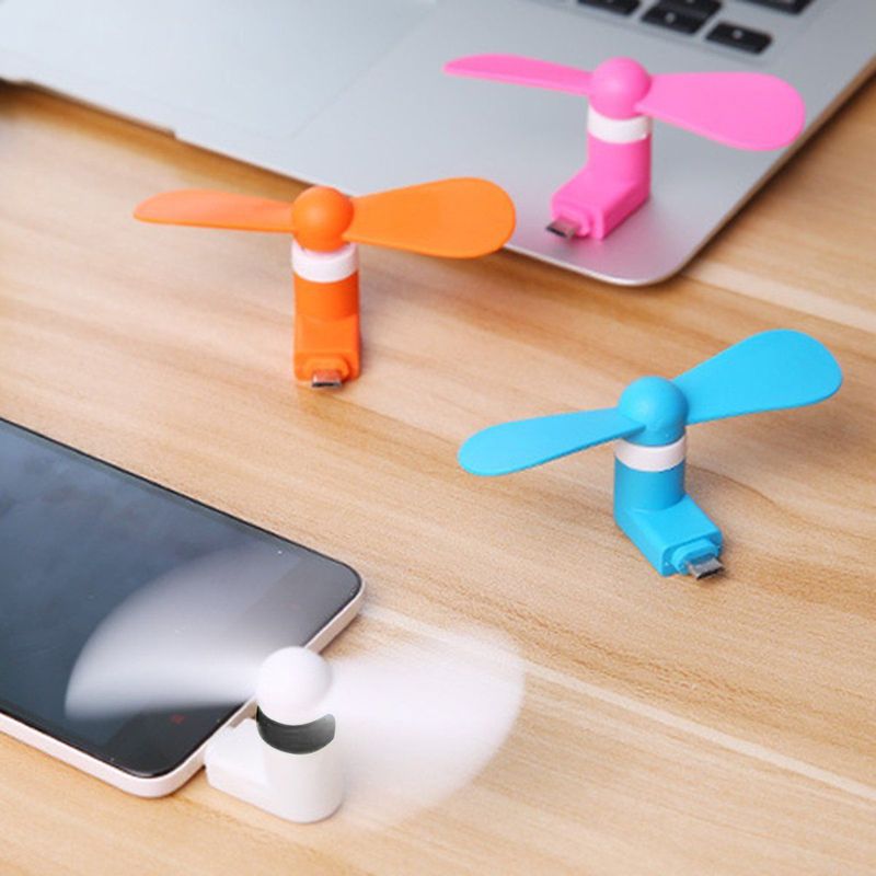 Newest USB Mini Micro USB Fan Portable Fan For Mobile Cell Phone Iphone 6 Plus Power Bank Laptop