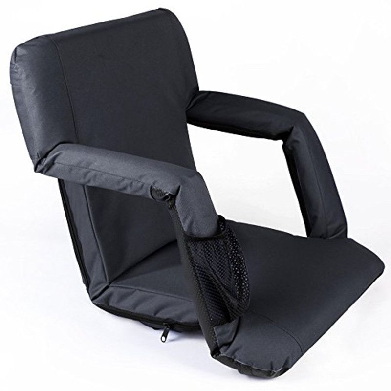 2018 Leader Smart Furniture Decor Accessories Stadium Seat Floor 2018 Leader Smart Furniture Decor Accessories Stadium Seat Floor Chairs Portable Reclining Folding Bleacher Tatami Chair With Arm Rest From Dibook