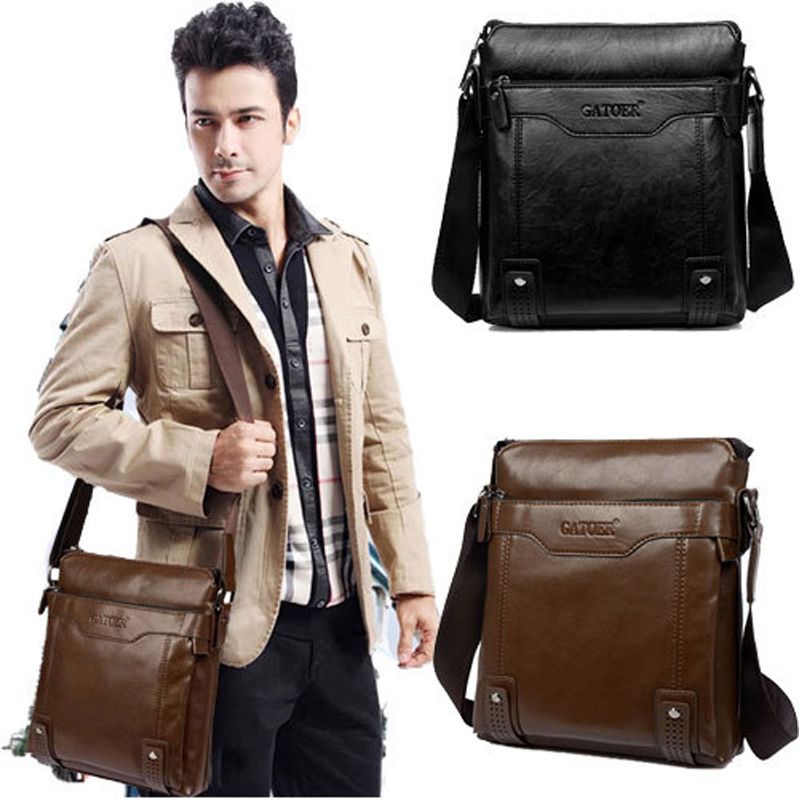Leather Womens Handbag 2016 New Leather Men Bag Classical Messenger Bag ...