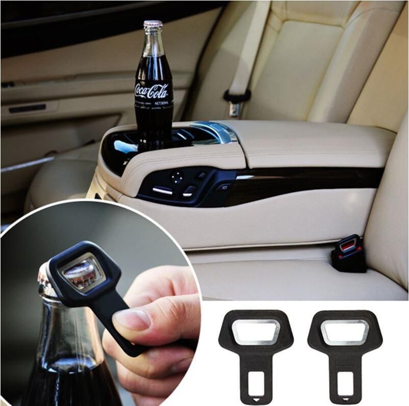 Buy Dropshipping Openers Online, Cheap Dual Use Car Safety Belt Clip
