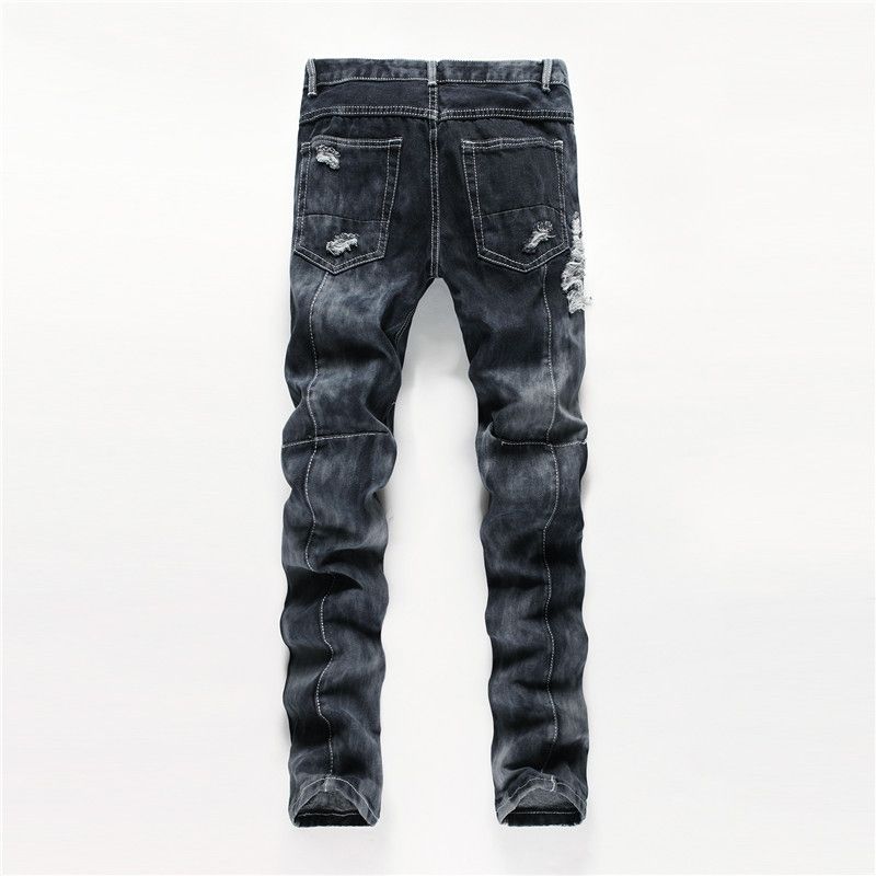 Acquistare Jeans Strappati Da Uomo Di Nuova Concezione Disegnati Da Uomo  Jeans Stravaganti Da Jeans Strappati Da Uomo Jeans Denim Design Innovativo  Jeans Taglia: 29 38 Pantaloni Economico | Consegna Veloce E