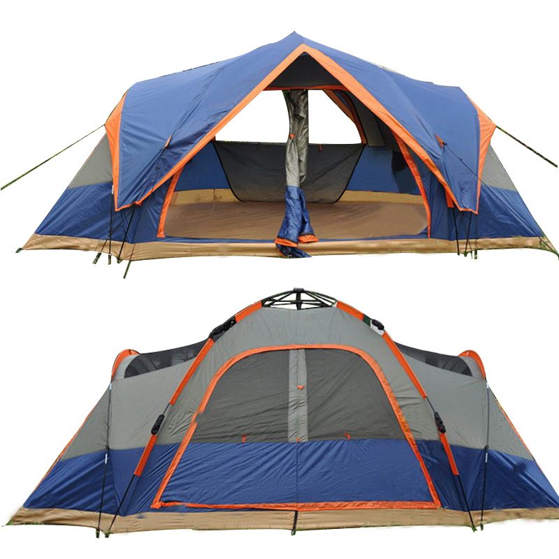 Tente De Camping 3 Places Double Couche Imperméable - 4 Saisons Avec Vestibule - Chihee