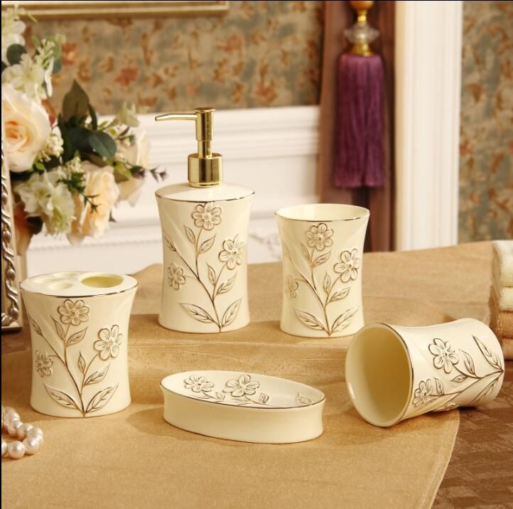 2018 ceramic bathroom accessories elegant bathroom sets 1 soap bottle1 soap dish 1toothbrush holder2 cups from lovehomes 4917 dhgatecom - Bathroom Accessories Elegant 2018 ceramic bathroom accessories elegant bathroom sets 1 soap bottle1 soap dish 1toothbrush holder2 cups from lovehomes 4917 dhgatecom - Bathroom Accessories Elegant
