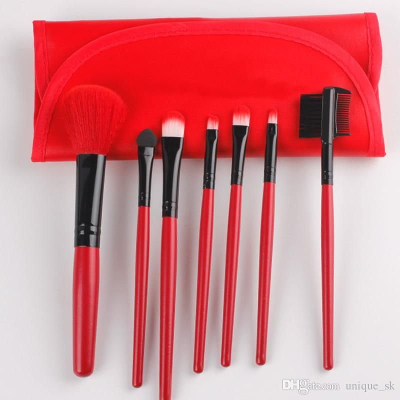 Cheapest Mini Portable Makeup Brush Set Tools Makeup Toiletry Kit