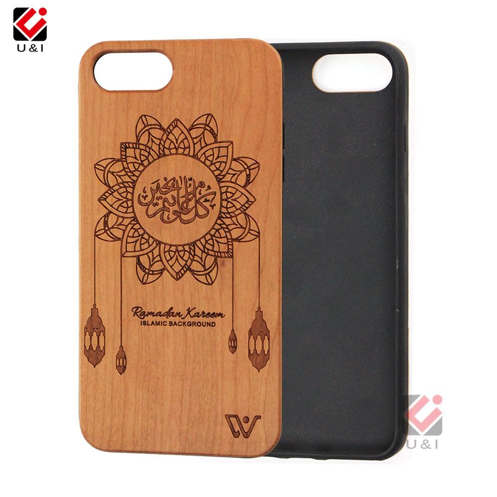 romantic style wood cell phone cases for iphone 6 6s 7 8 6plus 7plus