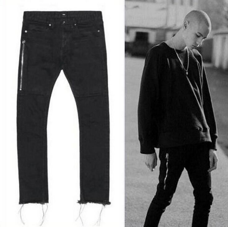 Mens Skinny Jeans With Ankle Zip