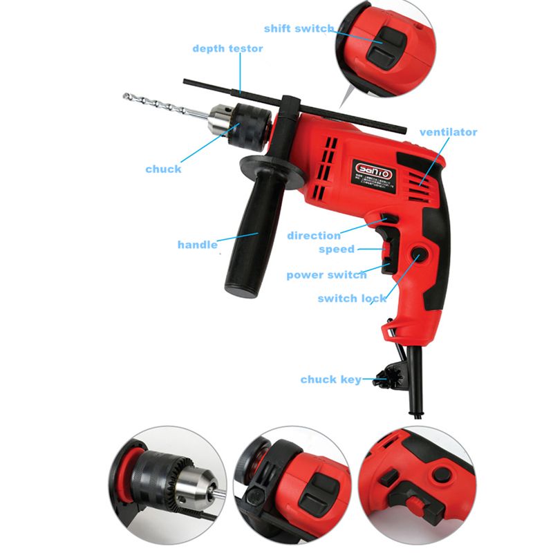 Wholesale Hand Household Electric Tool Kit Sets Combined Home Electric