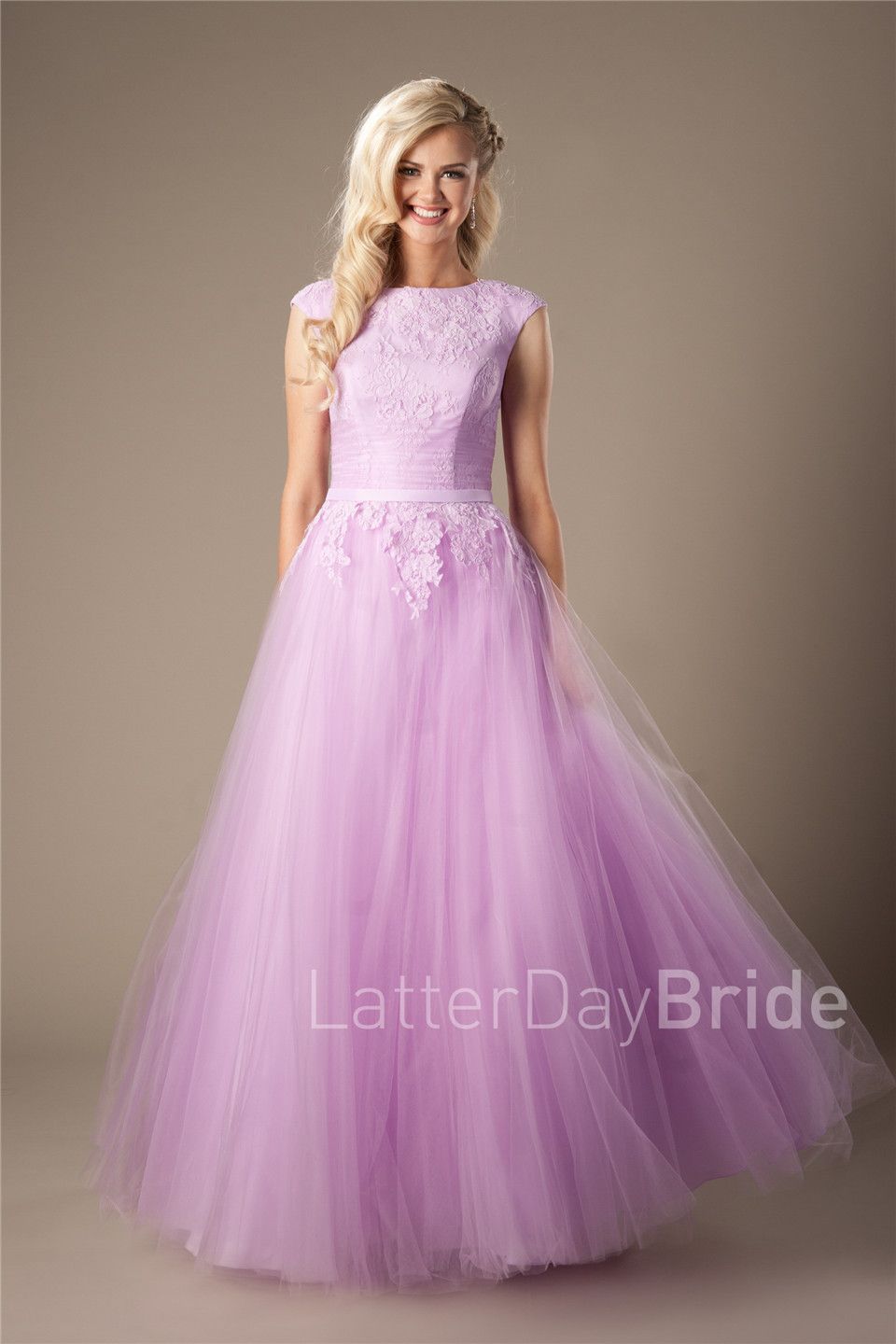 lavender dresses modest