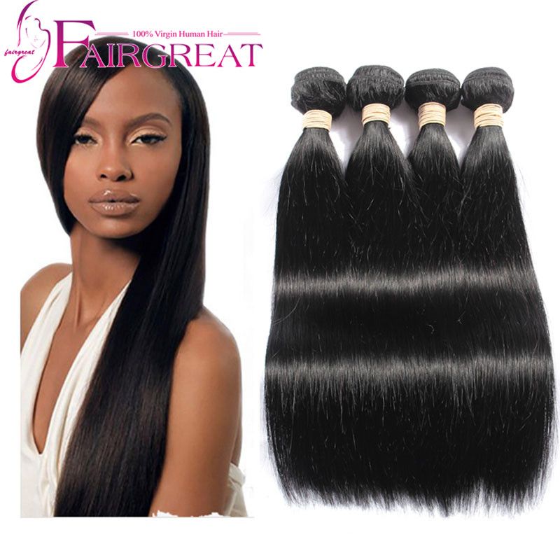 Top Selling Human Hair Weaves Brazilian Straight Hair Bundles 100