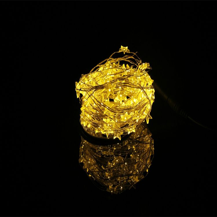 Whole Aa Battery Operated Led String Fairy Lights Warm White Whole Aa Battery Operated Led String Fairy Lights Warm White Pentagram Shaped Decorative Waterproof 4 5v Wedding
