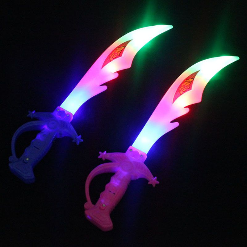 Led Toys Electronic Light Knife Simulation Childrens Toys Sword