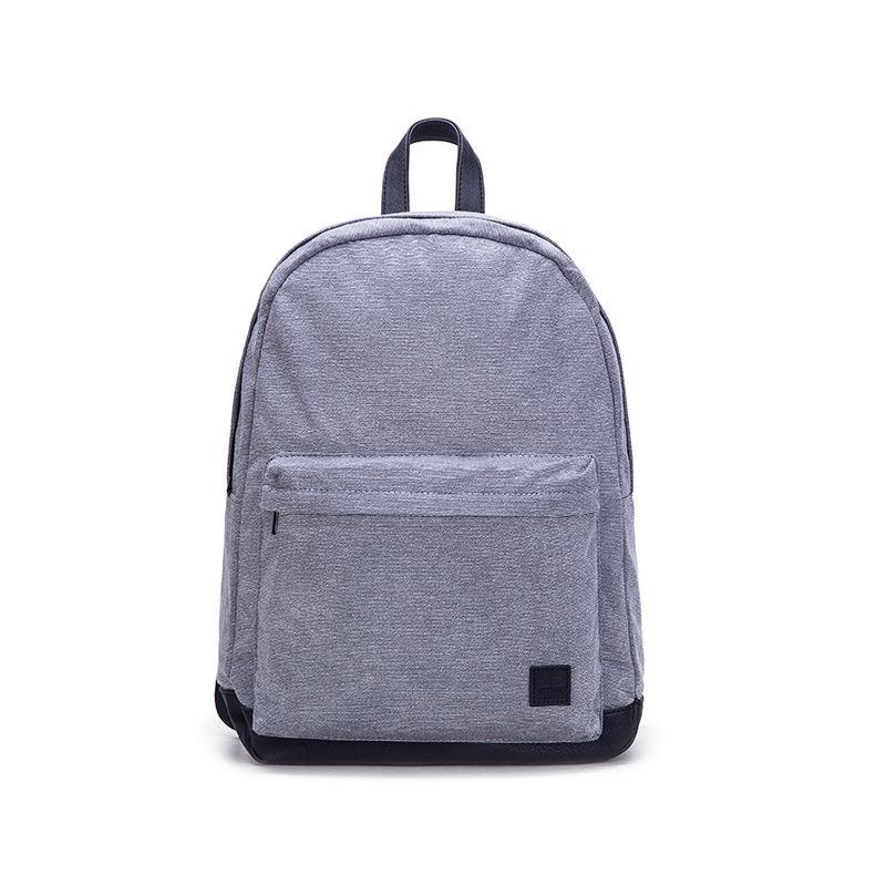 Fashion Unisex Canvas Backpack Book School Bags Satchel Women Men Plain