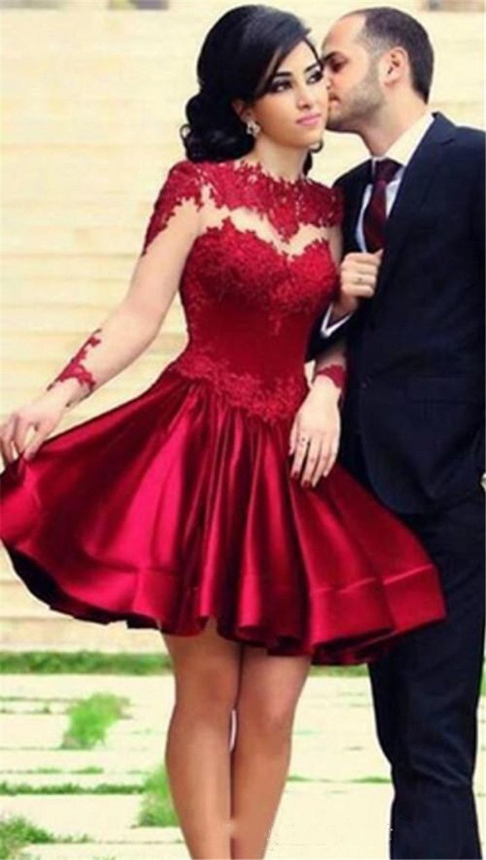 fit and flare graduation dress