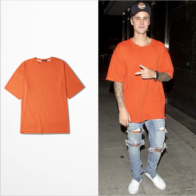 orange t shirt style