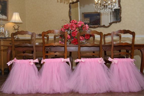 Chair Skirt Wedding Birthday Party Supplies Chair Tutu Chair Covers Custom Made