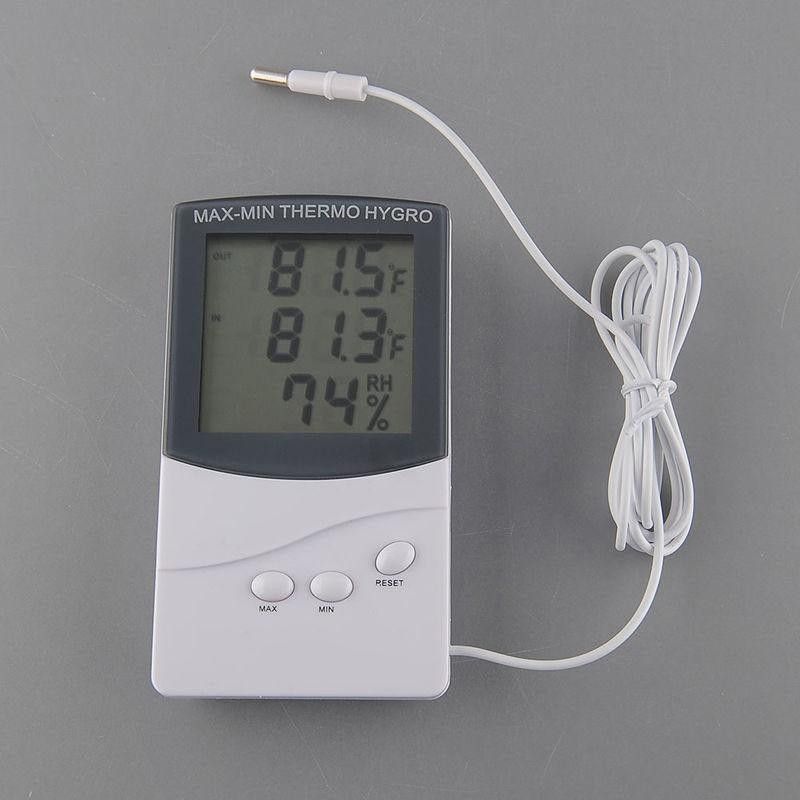 2021 KTJ TA318 Digital LCD Indoor/ Outdoor Thermometer ...