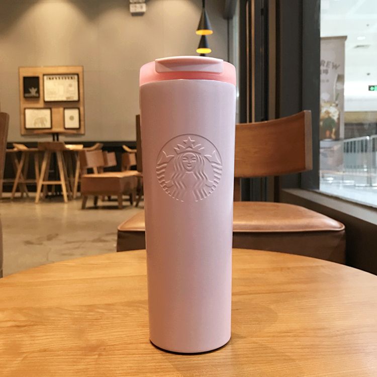 Genuine New Year Starbucks Pink Mermaid Goddess Logo Pearl Light Vacuum ...