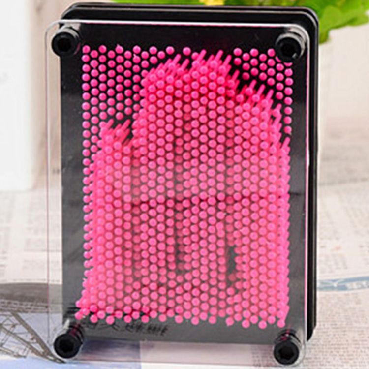 Plastic Toy Funny Game Pinart 3D Clone Shape Pin Art Plastic Toy Funny Game Pinart 3D Clone Shape Pin Art
