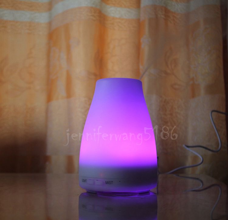 New High Quality 100ml LED Humidifier diffuser for aromatherapy diffuser ultrasonic essential oil diffuser DHL/Fedex 