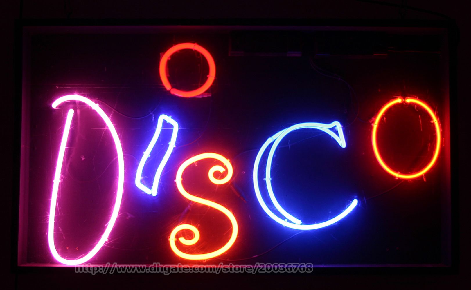 2019 Hot Sale Disco Multicoloured Neon Sign Beer Bar KTV