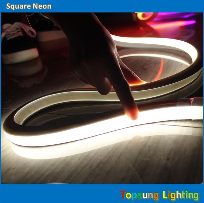2018 164 spool 16x16mm square flat smd led neon rope lights