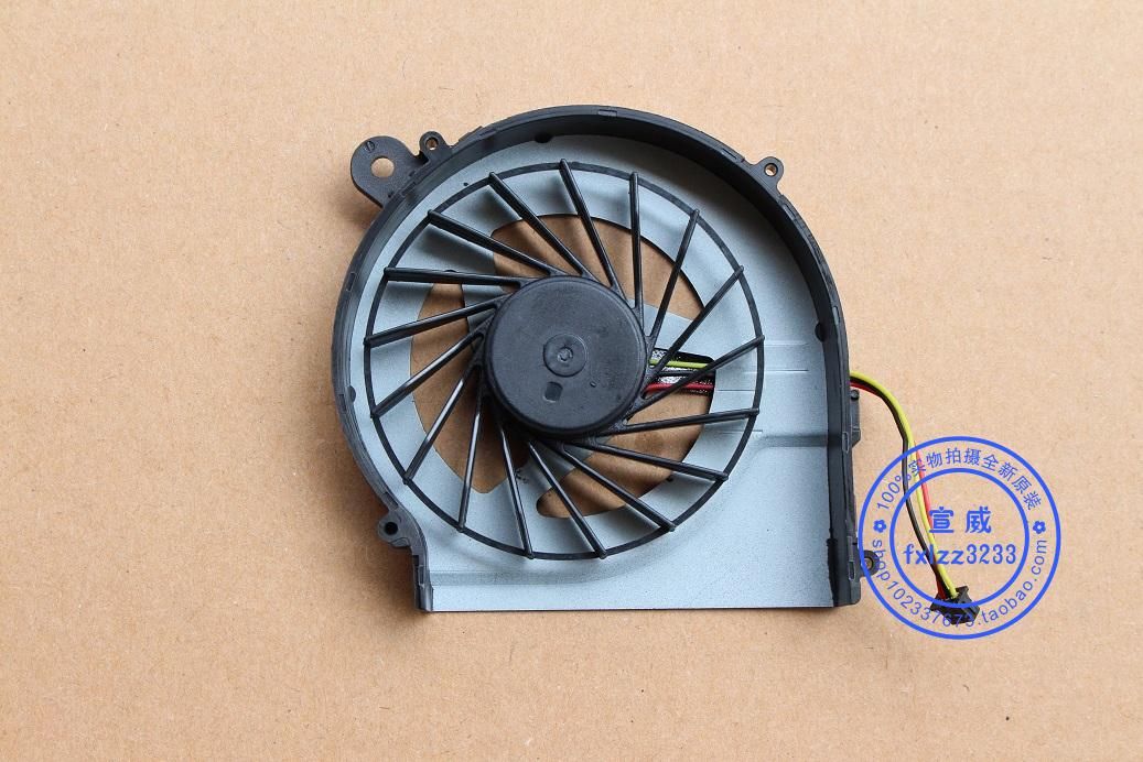 Nuevo ventilador de refrigeración para HP CQ42 G4 G4-1000 G42 CQ62 G62 G6-1000 G6-1316TX Ventilador de refrigeración de la CPU de 3 pines 646578-001