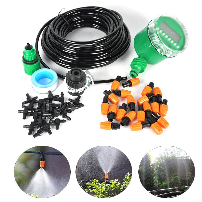 2019 15M Automatic Spray Drip Irrigation System Self Watering Garden