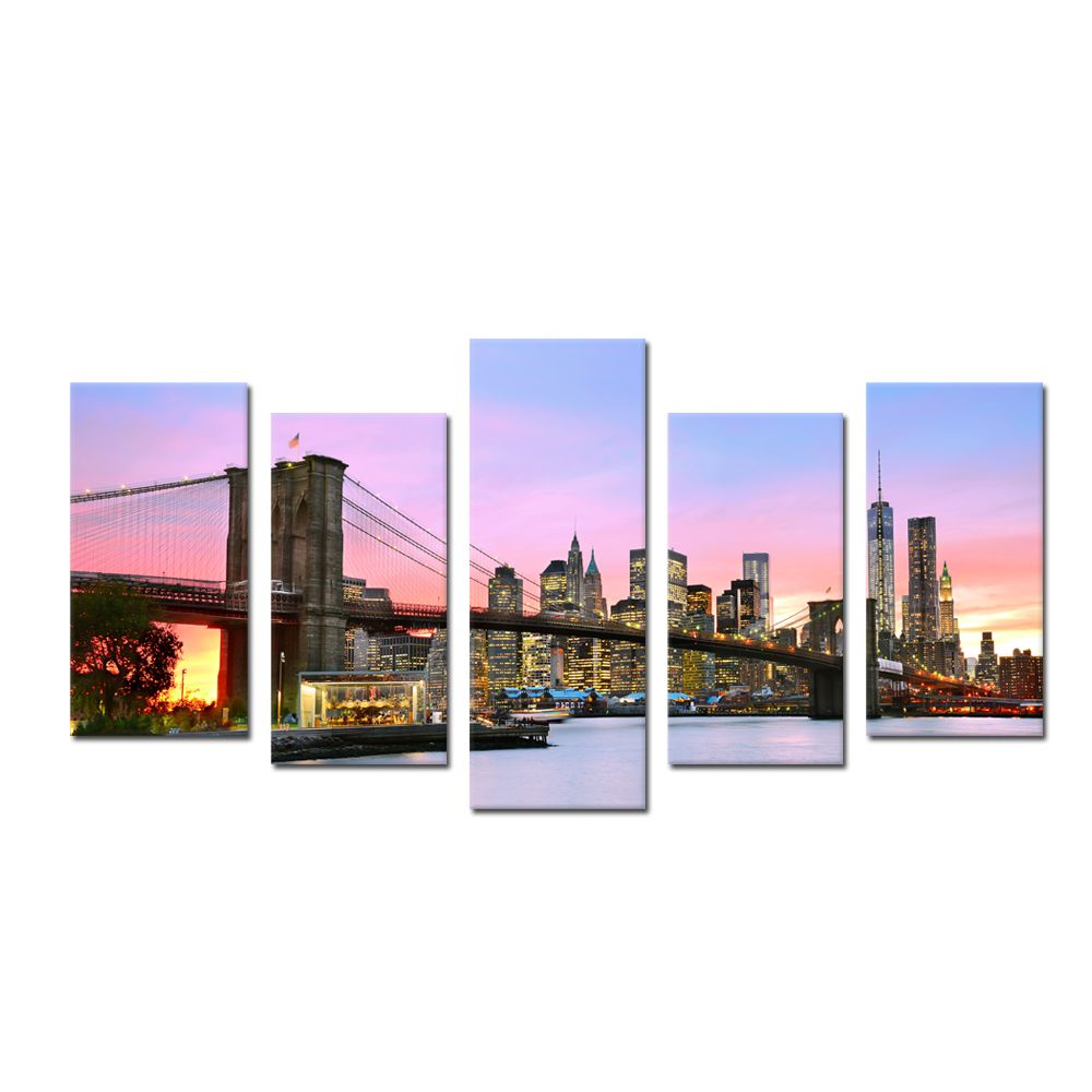 2019 broooklyn bridge night