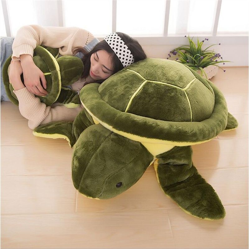 40/35/25cm Cute Green Sea Turtles / Tortoise Cushion Pillow Plush Toys