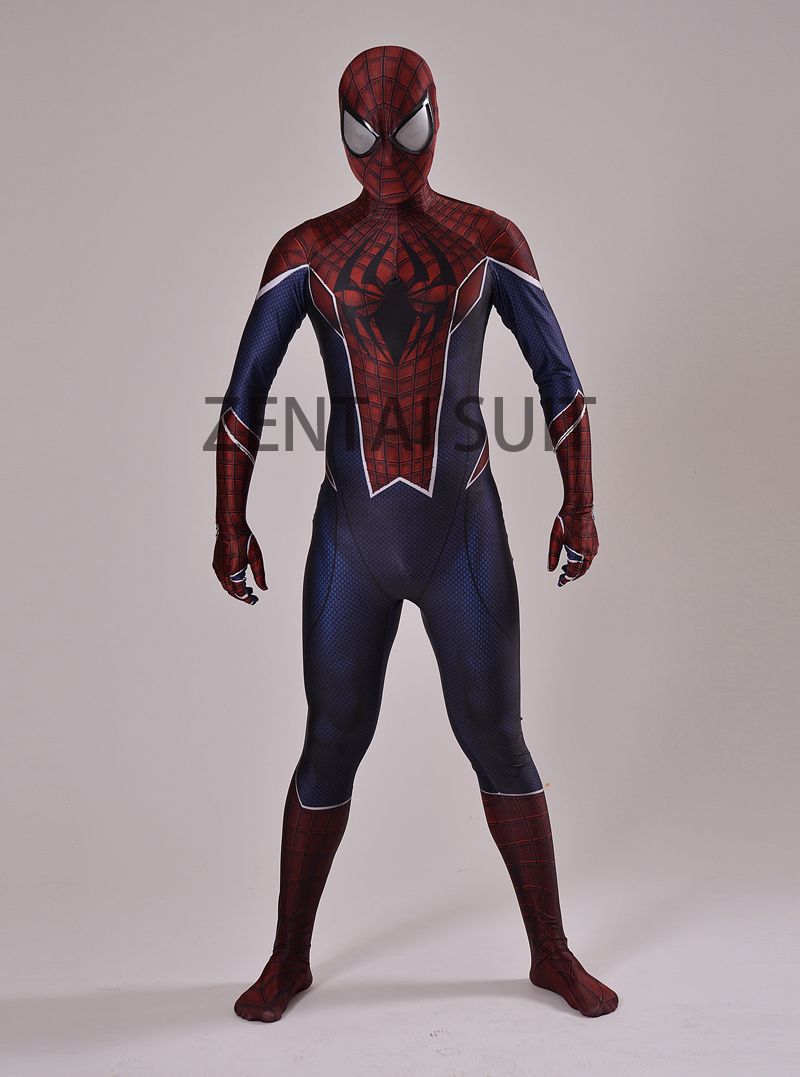 Punk Spiderman Costume 3d Printing Spider Man Costumes Spandex Zentai ...