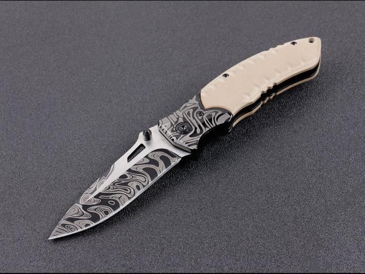 Stainless Steel Outdoor Folding Knife Drained Tool Sharp Fruit ...